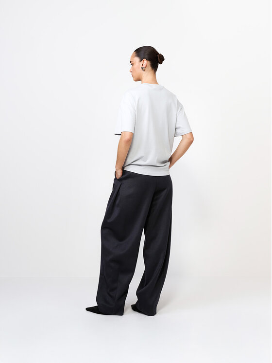 La Mania La Mania T-Shirt ALISA Šedá Basic Fit