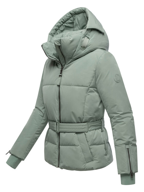 Marikoo Marikoo Kurtka zimowa Aleyna Zielony Regular Fit
