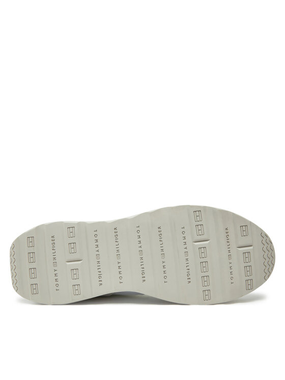 Tommy Hilfiger Tommy Hilfiger Сникърси Retro Runner Mix Rwb FM0FM05371 Бял