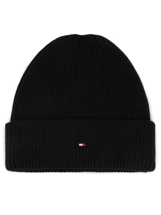 Tommy Hilfiger Tommy Hilfiger Set šal + kapa AW0AW19136 Črna