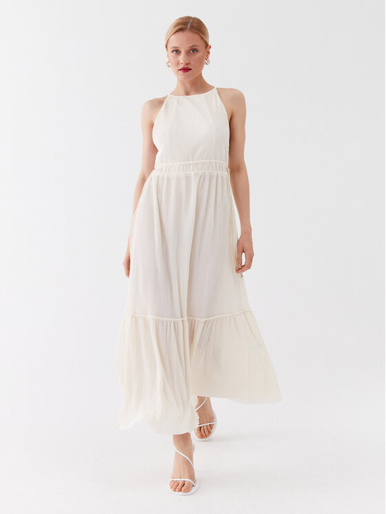 Patrizia Pepe Patrizia Pepe Haljina za svaki dan 2A2520/A263-W347 Écru Regular Fit