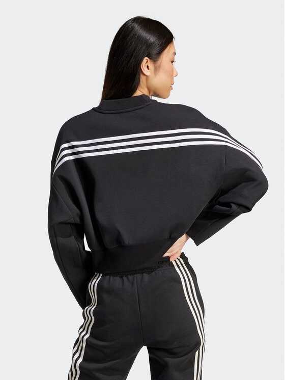 adidas adidas Bluza Future Icons 3-Stripes IP1549 Czarny Loose Fit