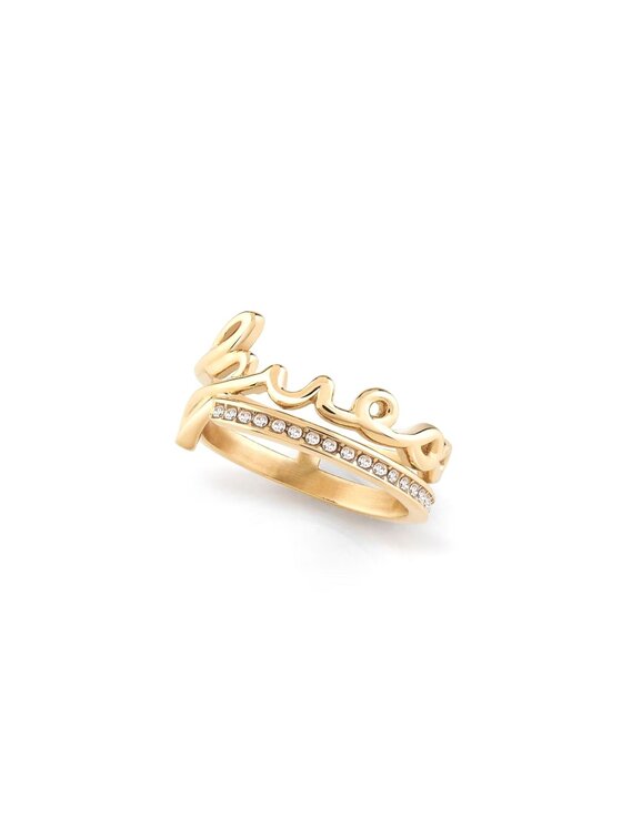 Guess Guess Δαχτυλίδι JUBR03315JW-YG-54 Χρυσό