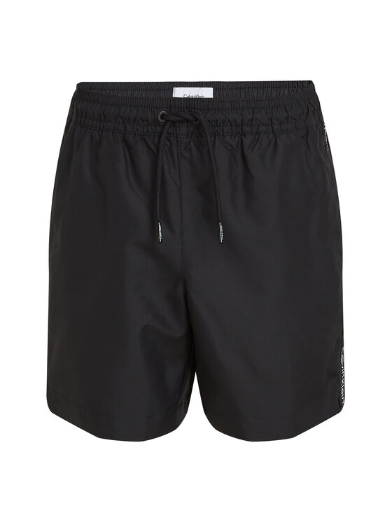 Chłopięce Szorty kąpielowe Calvin Klein Swimwear, Rozmiar 12/14Y, Czarne, KV0KV00058