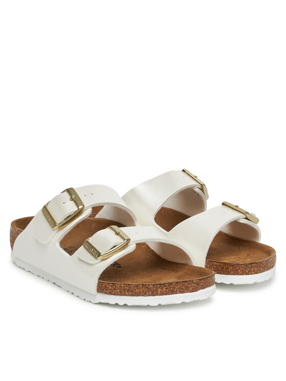 Birkenstock Birkenstock Klapki Arizona Kids 1029456 S Biały