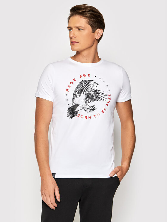 T-shirt Rise 2 Bianco Regular Fit