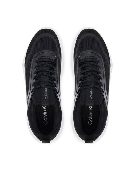 Calvin Klein Calvin Klein Sneakersy Light Eva Run Laceup Sock Jelly HW0HW03434 Czarny