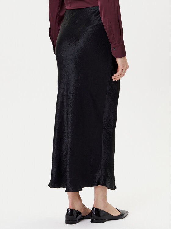 Marella Marella Gonna midi Pomez 2525106041 Nero Regular Fit