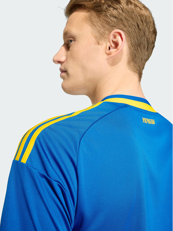 adidas adidas Koszulka techniczna 165855 Niebieski jasny Slim Fit