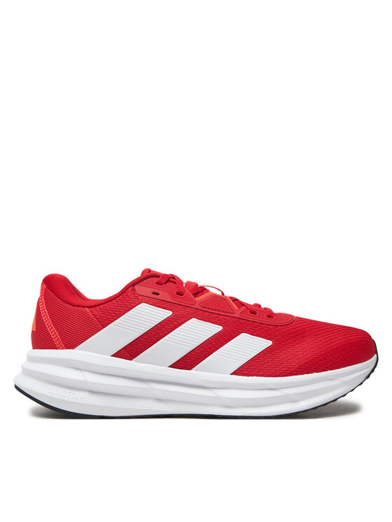 Women's red adidas running shoes shop