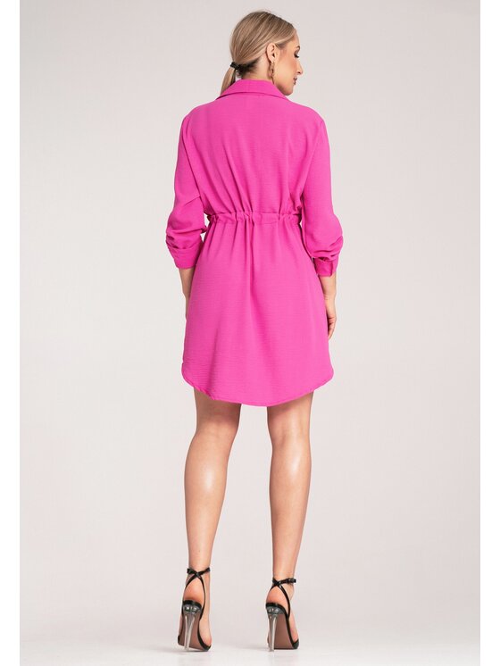 FIGL FIGL Vestito chemisier M1131 Viola Shirt Fit