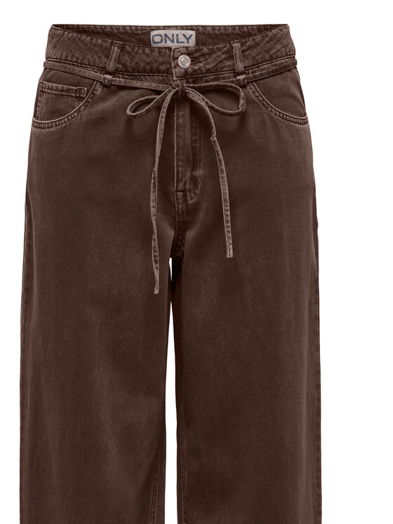 ONLY ONLY Traperice Gianna 15372521 Smeđa Straight Leg