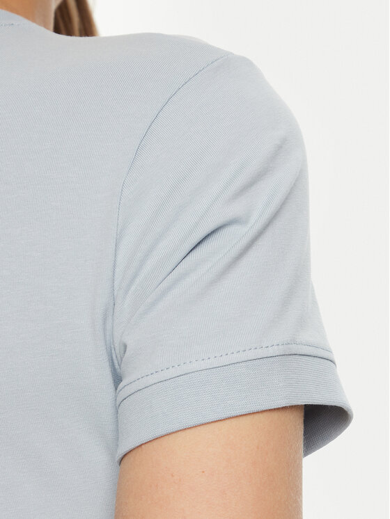 Guess Guess Tričko SS CN MINI TRIANGLE Modrá Shirt Fit