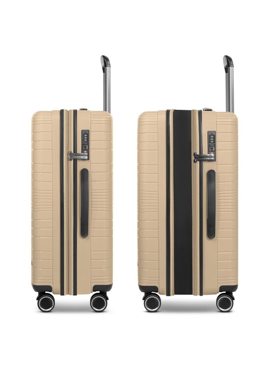 Franky Franky Walizka średnia 289130 Beżowy