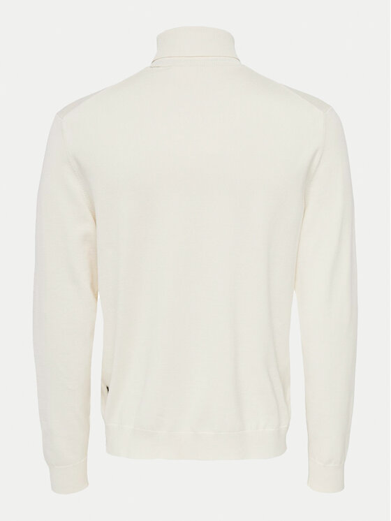 Only & Sons Only & Sons Rollkragenpullover Wyler 22020879 Écru Regular Fit