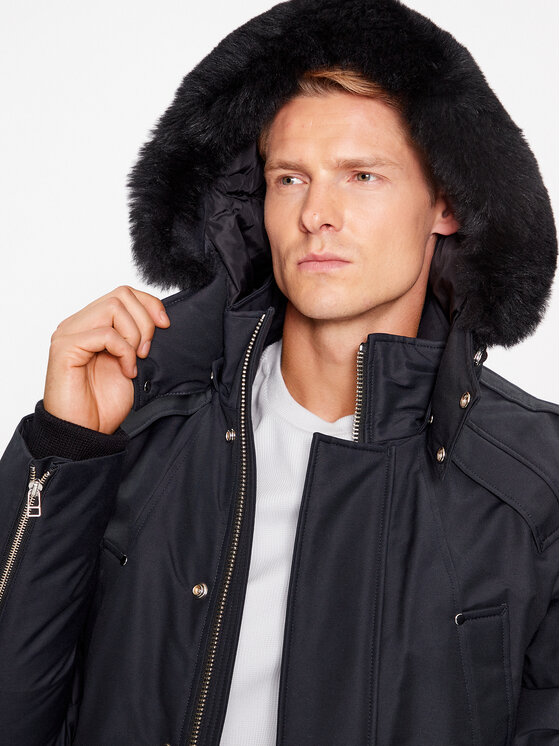 Moose Knuckles Moose Knuckles Pehelykabát Original Stirling M32MP261S Sötétkék Regular Fit