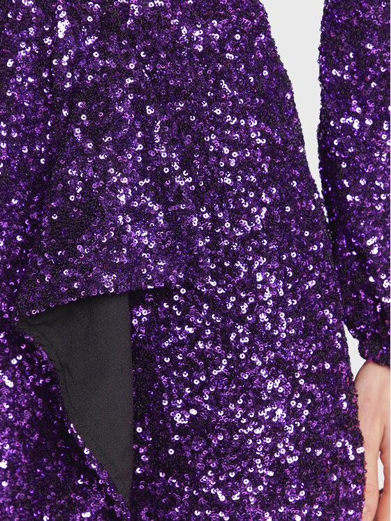PINKO Pinko Abito da cocktail Burano 100130 Y5LQ Viola Regular Fit