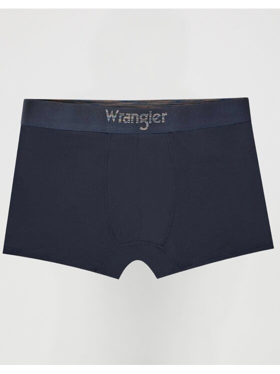 Wrangler Wrangler Bokserki Montel 3 Pack Cotton Elastane Trunks Kolorowy