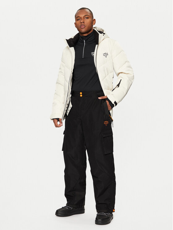 Guess Guess Lyžařské kalhoty M4PB59 WH0K0 Černá Regular Fit