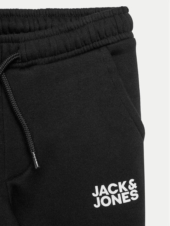 Jack&Jones Junior Jack&Jones Junior Donji dio trenerke Gordon 12257312 Crna Slim Fit