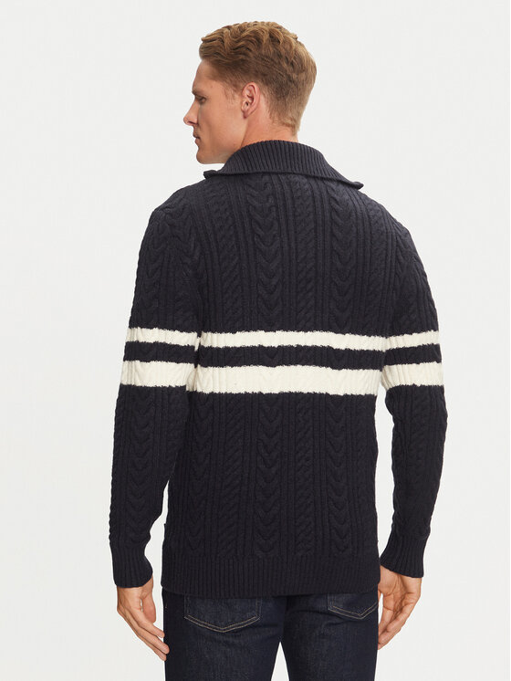 Guess Guess Pullover M4BR12 Z3HA2 Dunkelblau Regular Fit