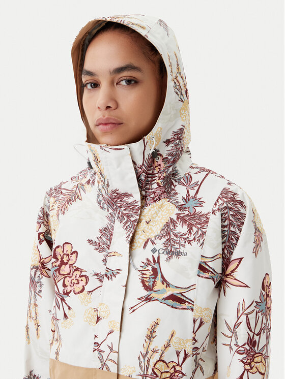 Columbia Columbia Μπουφάν outdoor Hikebound™ Printed 2116334 Μπεζ Regular Fit