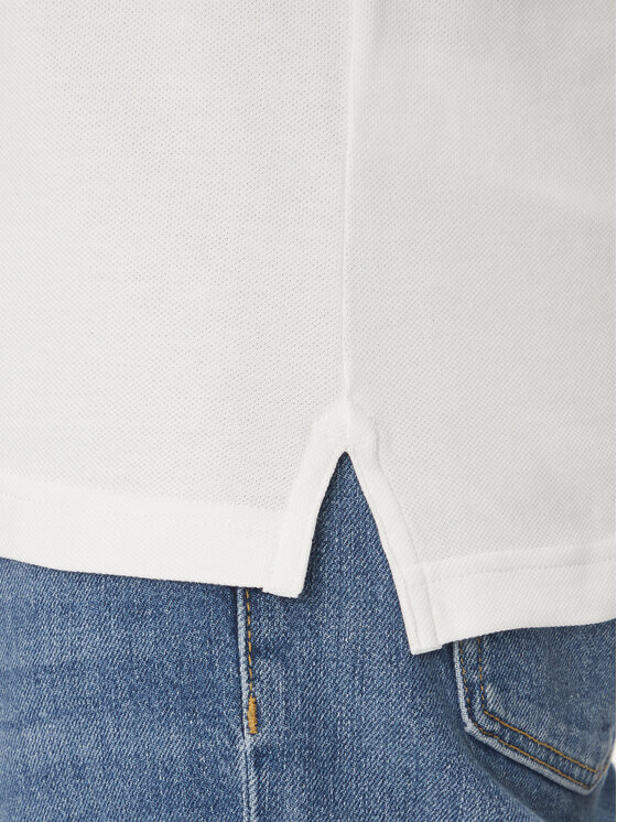 Tommy Hilfiger Tommy Hilfiger Polo Chest Insert MW0MW38130 Bijela Regular Fit
