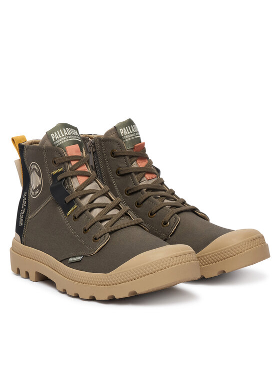 Palladium Palladium Scarponcini Pampa Hi Layer Zip 09549-282-M Marrone