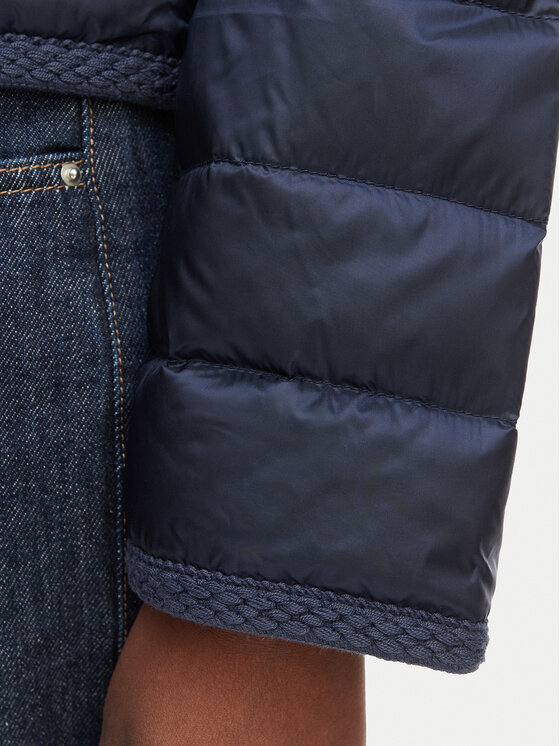 Tommy Hilfiger Tommy Hilfiger Μπουφάν μεταβατικό WW0WW49660 Σκούρο μπλε Slim Fit