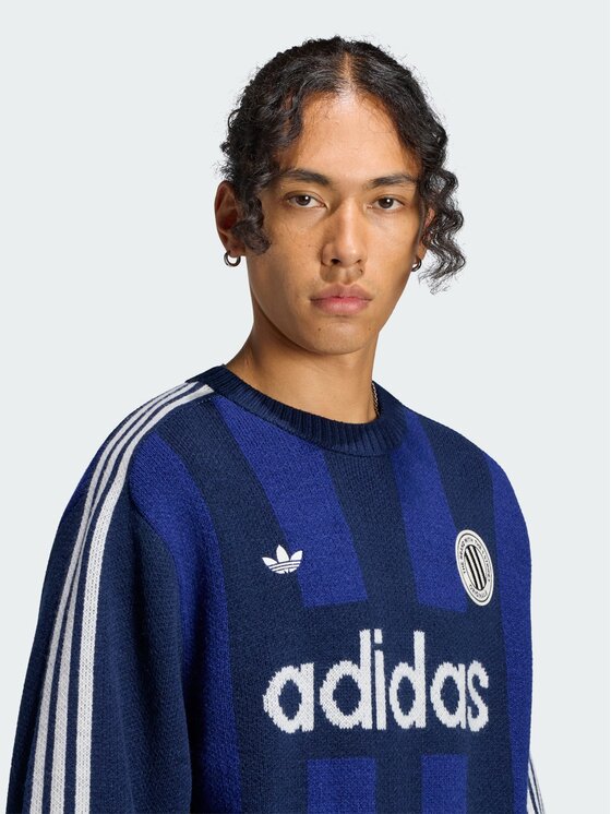 adidas adidas Bluza 172257 Granatowy Loose Fit