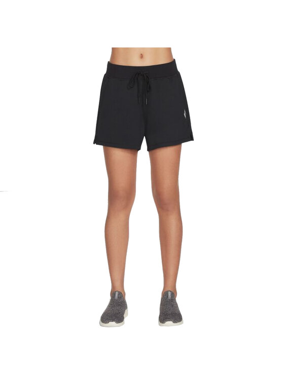 Skechers Skechers Szorty sportowe Skechers Getaway Short Czarny Regular Fit