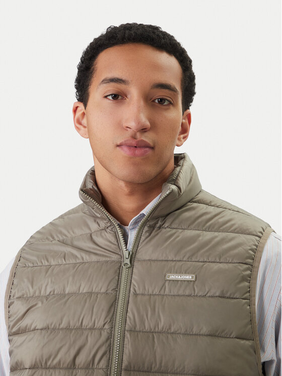Jack & Jones Jack & Jones Kamizelka Louis 12288921 Zielony Regular Fit