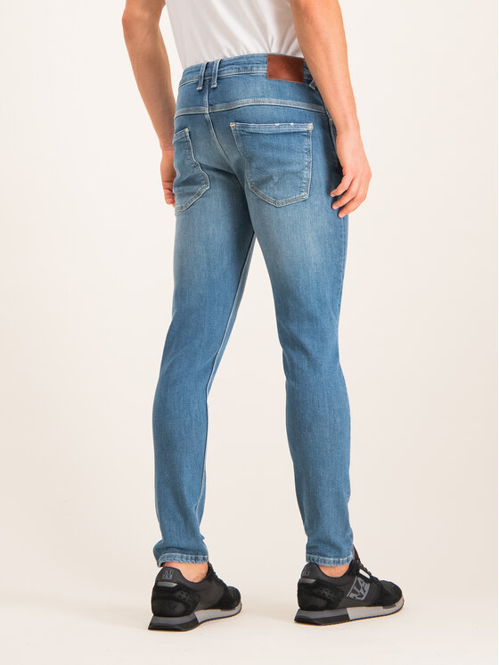 Pepe Jeans Pepe Jeans Jeansy Nickel PM201518 Niebieski Skinny Fit