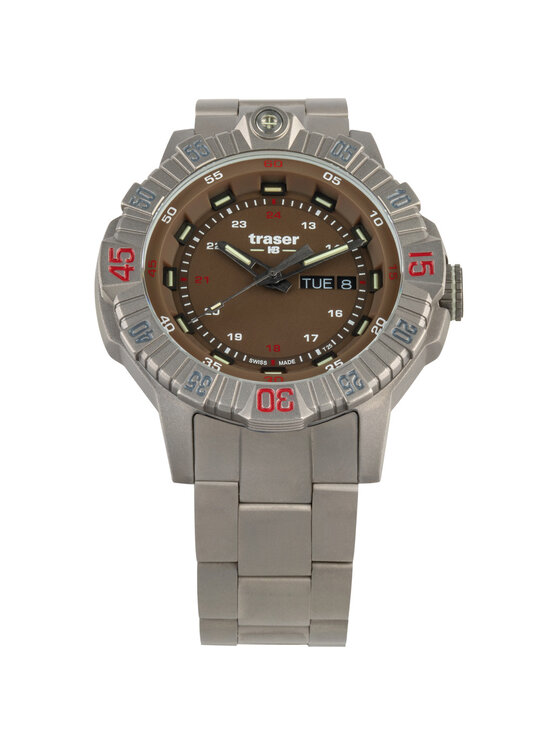 Traser Traser Zegarek TS-110668 Szary