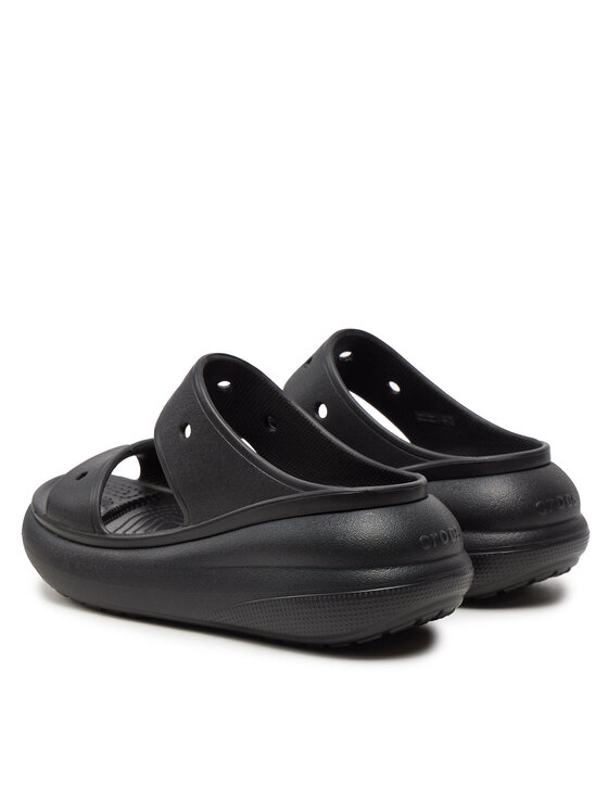 Crocs Crocs Natikači Classic Crush Sandal 207670 Črna