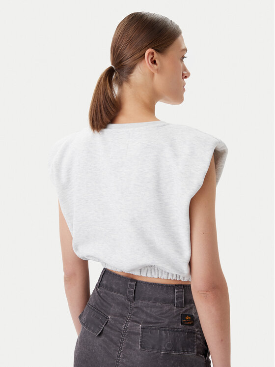 Alpha Industries Alpha Industries Top Studio Edition 156031 Szary Regular Fit