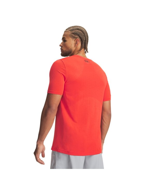 Under Armour Under Armour Koszulka techniczna 1382801 Czerwony Slim Fit