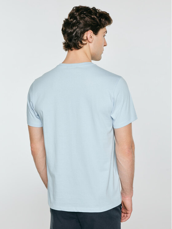 BIG STAR BIG STAR T-Shirt FORS Niebieski Basic Fit