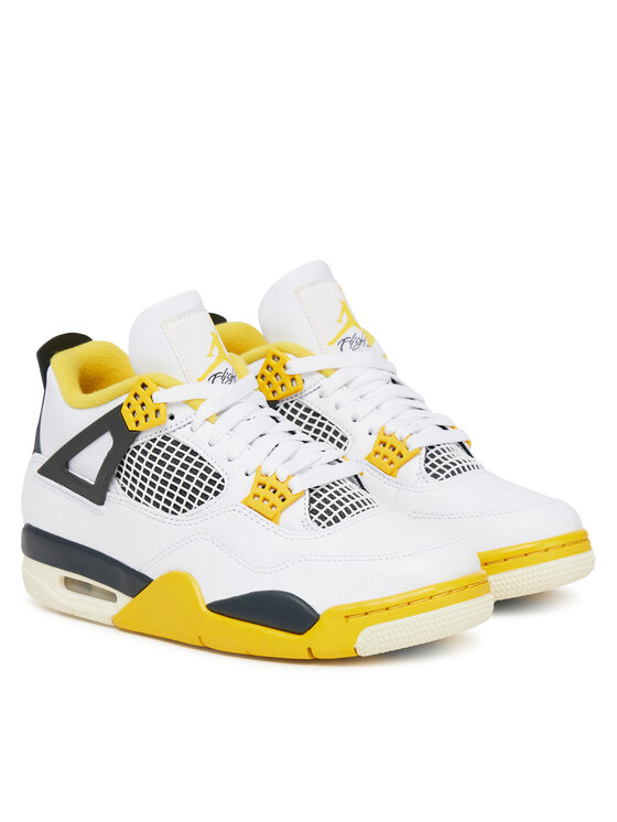 Nike Nike Sneakersy Air Jordan 4 Retro AQ9129 101 Bílá