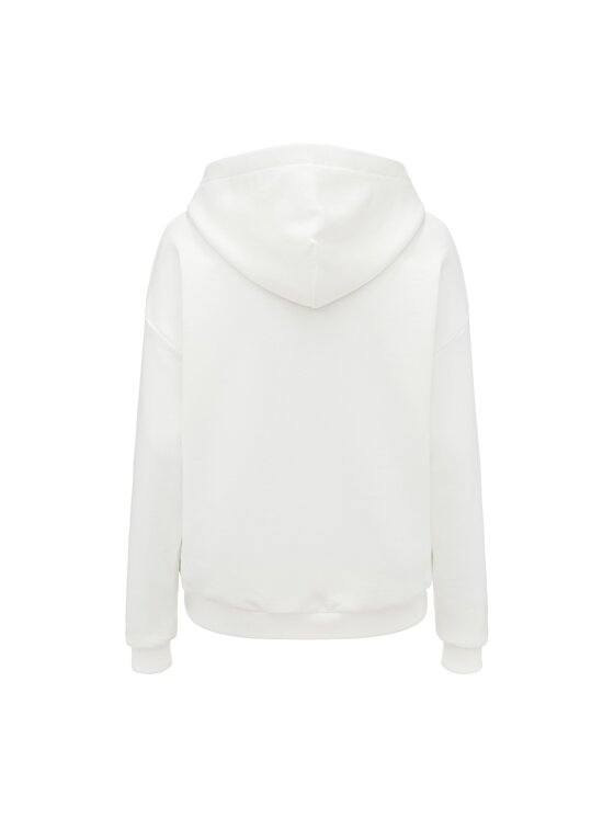 La Mania La Mania Felpa TRACK Bianco Classic Fit