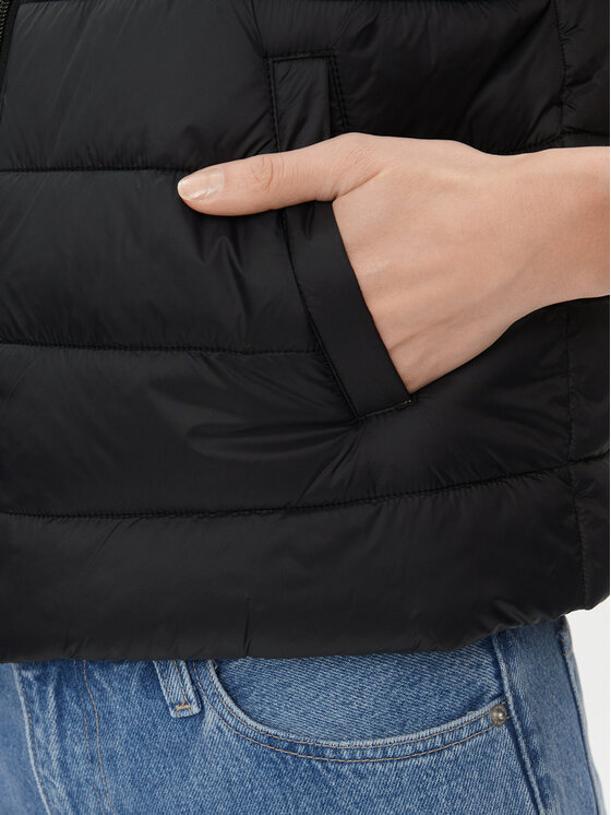 ONLY ONLY Bezrękawnik Madie 15308180 Czarny Regular Fit