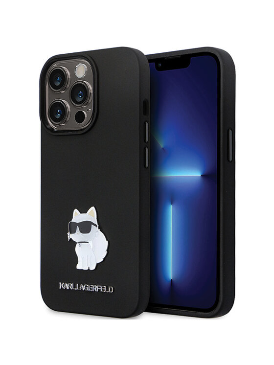 Etui na telefon KARL LAGERFELD, Czarne, iPhone 13 Pro Max