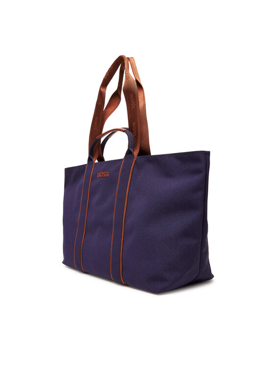 BOSS BOSS Torbica Palmah Tote 50546461 Tamnoplava