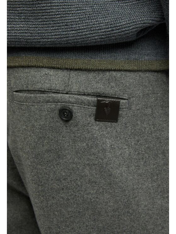 Trussardi Trussardi Pantaloni di tessuto P705MQ00300N027 Grigio Slim Fit