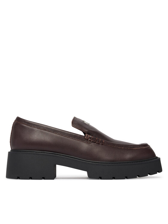 Calvin Klein Calvin Klein Loafersy HW0HW03044 Bordowy