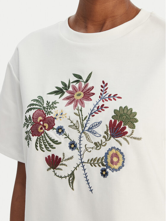 Weekend Max Mara Weekend Max Mara T-shirt Sabato 2615941112 Bianco Regular Fit