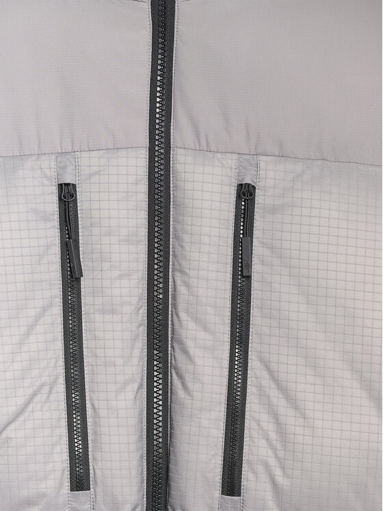 4F 4F Kurtka puchowa APRES SKI Szary Regular Fit