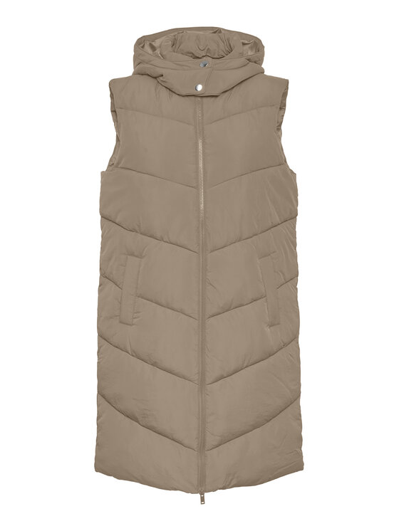 Pieces Pieces Безрукавка Jamilla 17131106 Бежевий Regular Fit