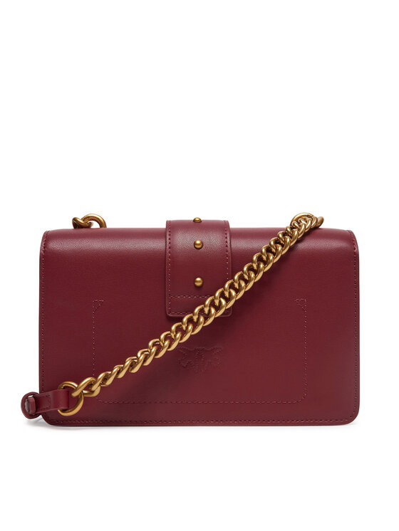 PINKO PINKO Torebka Love One Mini Cl PE 25 PCPL 100059 A0F1 Bordowy