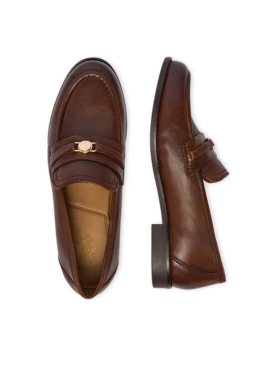 U.S. Polo Assn. U.S. Polo Assn. Loafersy EO-MARBEL001W/GL1 Hnědá